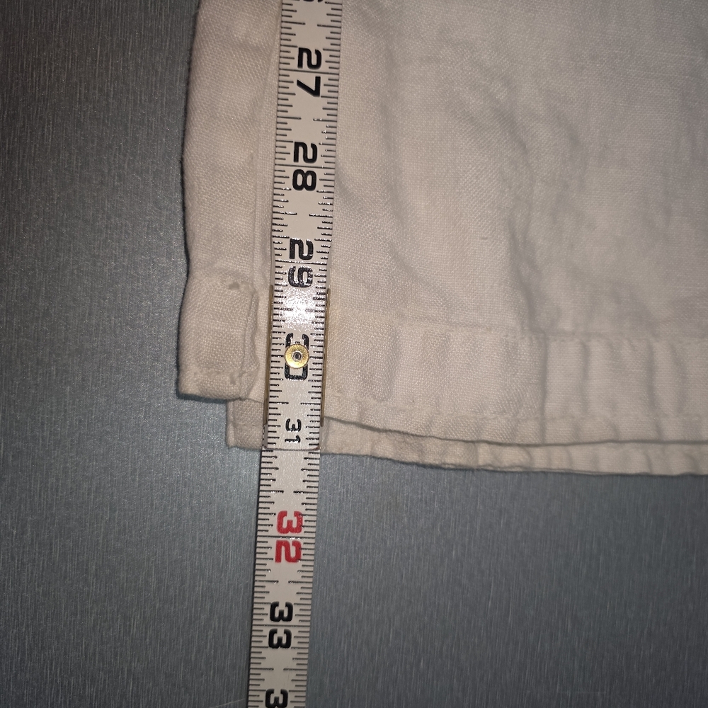 Sanctuary Clothing White Linen Drawstring Pants – Women’s Size 28 - Picture 6 of 15